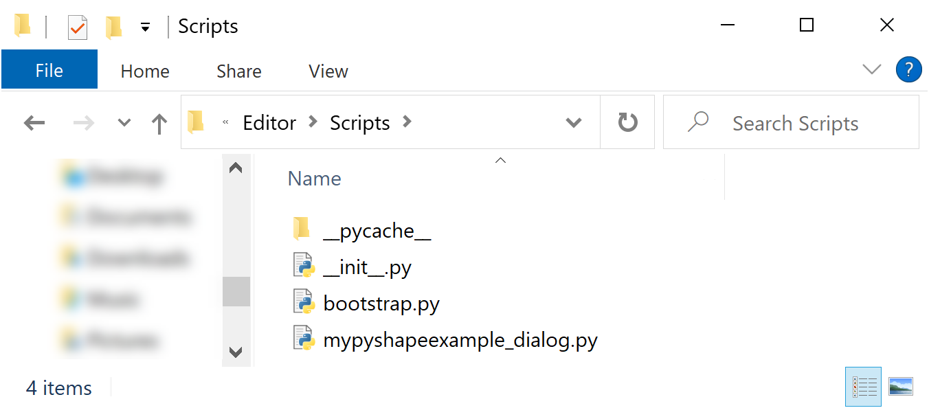 Editor with a tool created using the PythonToolGem template.